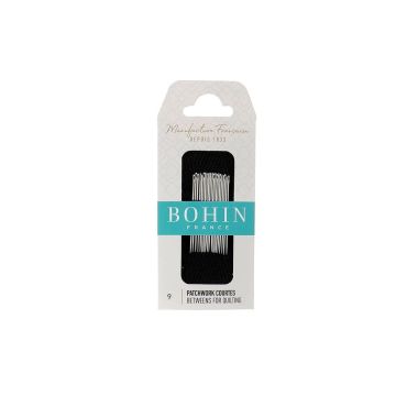 Bohin Patchwork Needles 00321 – Size 9, Pack of 20