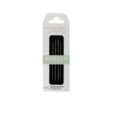 Bohin Beading Needles 01125 – Sizes 10/12, Set of 4