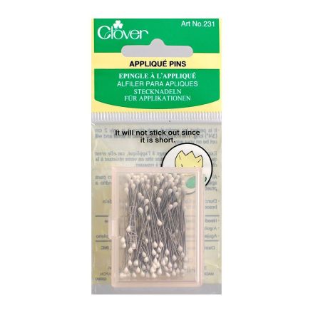 Clover Applique Pins 231 – 0.6mm × 20mm, 150 pcs