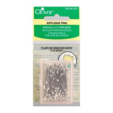 Clover Applique Pins 231 – 0.6mm × 20mm, 150 pcs