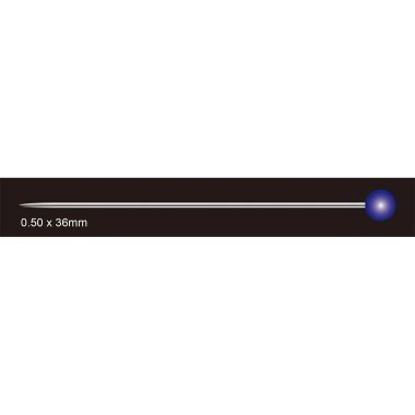 Clover Patchwork Pins 232 – 0.5mm × 36mm, 100 pcs