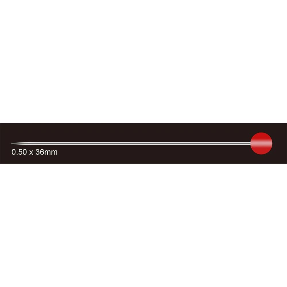 Clover Silk Pins 2501 – 0.5mm × 36mm, 100 pcs