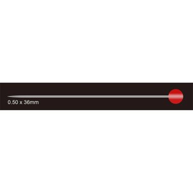 Clover Silk Pins 2501 – 0.5mm × 36mm, 100 pcs