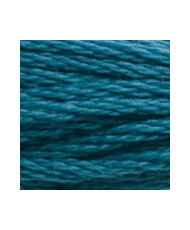 3765 DMC Mouline Stranded cotton Very Dark Peacock Blue