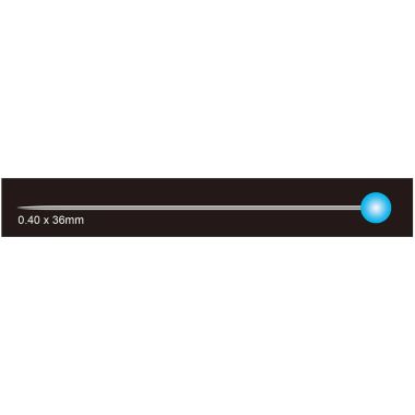 Clover Patchwork Pins Fine 2507 – 0.4mm × 36mm, 100 pcs