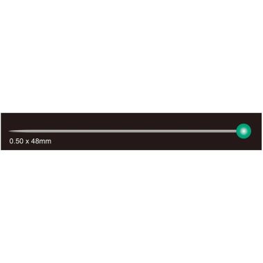 Clover Quilting Pins Fine 2509 – 0.5mm × 48mm, 100 pcs