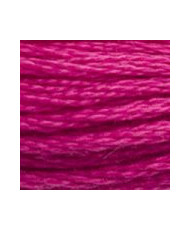 3804 DMC Mouline Stranded cotton Dark Cyclamen Pink