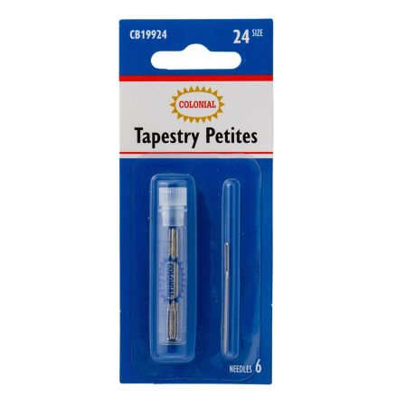 Colonial Tapestry Petites Needles CB19924 – Size 24, 6 pcs