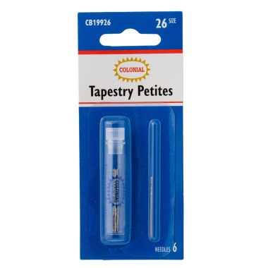 Colonial Tapestry Petites Needles CB19926 – Size 26, 6 pcs