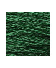 3818 DMC Mouline Stranded cotton Ultra Very Dark Emerald Green