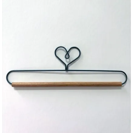 Ackfeld Manufacturing Heart Hanger 2480 – 6 in, with Dowel