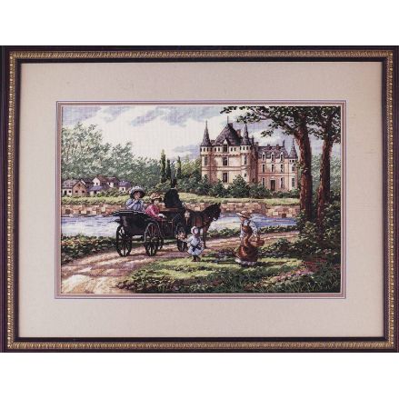 Dimensions Counted Cross Stitch Kit 03790 – M'Lady's Chateau