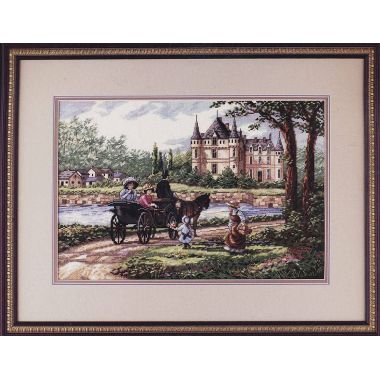 Dimensions Counted Cross Stitch Kit 03790 – M'Lady's Chateau