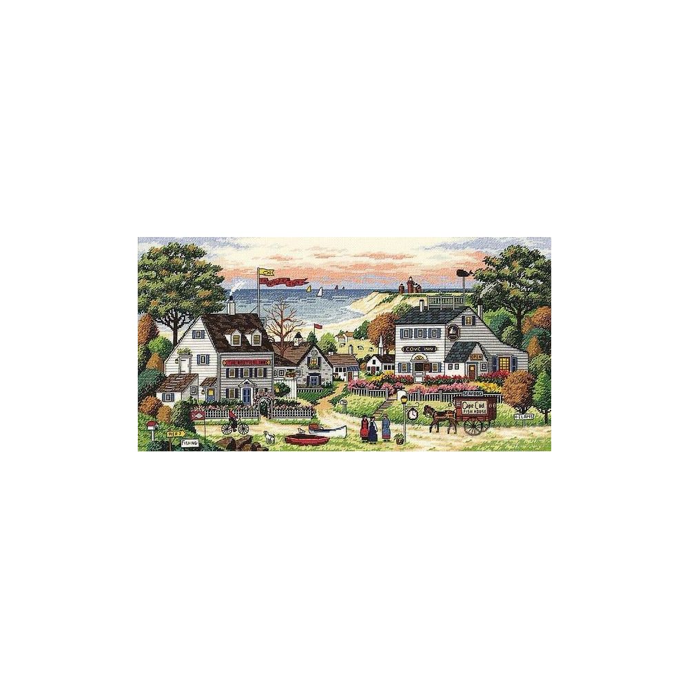 Dimensions Counted Cross Stitch Kit 03896 – Cozy Cove
