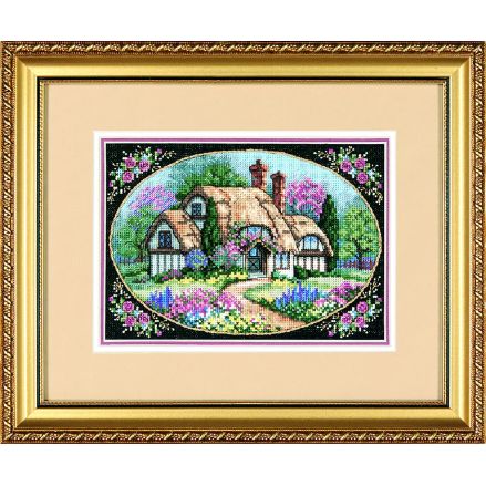Dimensions Counted Cross Stitch Kit 06710 – Enchanting Cottage