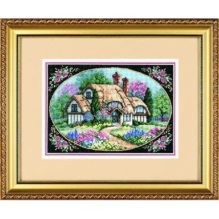 Dimensions Counted Cross Stitch Kit 06710 – Enchanting Cottage
