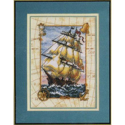 Dimensions Counted Cross Stitch Kit 06847 – Voyage at Sea