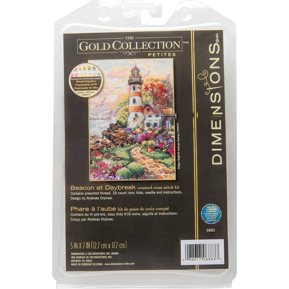 Dimensions Counted Cross Stitch Kit 06883 – Beacon at Daybreak