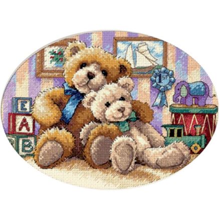 Dimensions Counted Cross Stitch Kit 06955 – Warm & Fuzzy