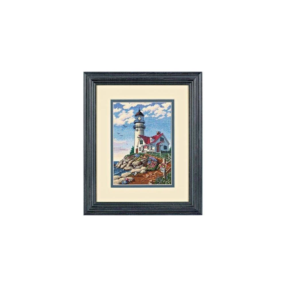 Dimensions Counted Cross Stitch Kit 06958 – Beacon at Rocky Point