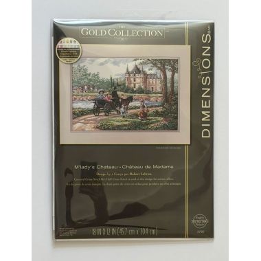 Dimensions Counted Cross Stitch Kit 03790 – M'Lady's Chateau