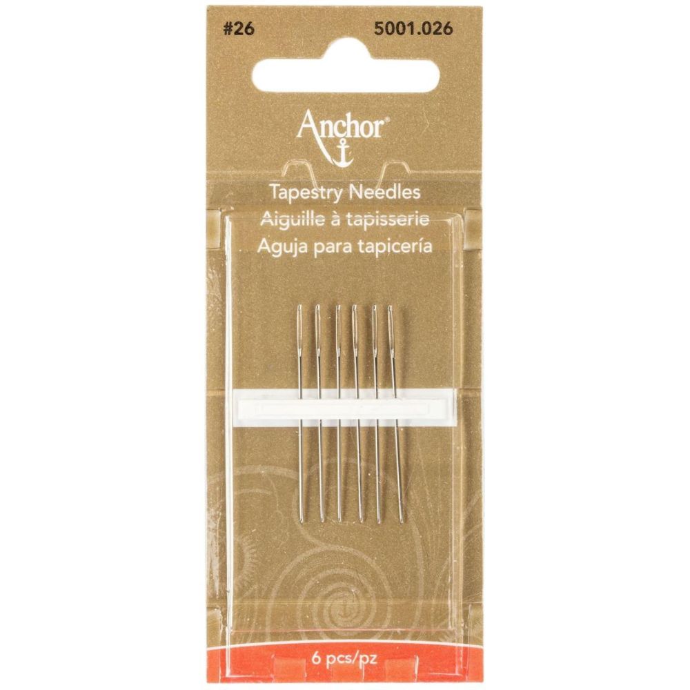 Anchor Tapestry Needles Size 26 – 5001.026