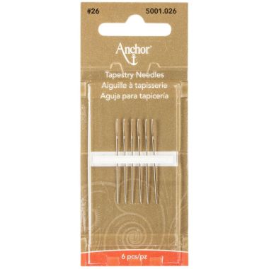 Anchor Tapestry Needles Size 26 – 5001.026