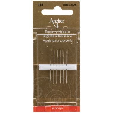 Anchor Tapestry Needles Size 28 – 5001.028