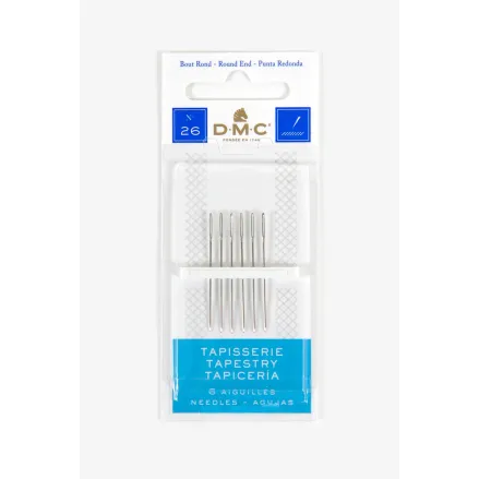 DMC Tapestry Needles 1767/8 – Size 26, Pack of 6