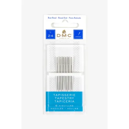 DMC Tapestry Needles 1767/7 – Size 24, Pack of 6