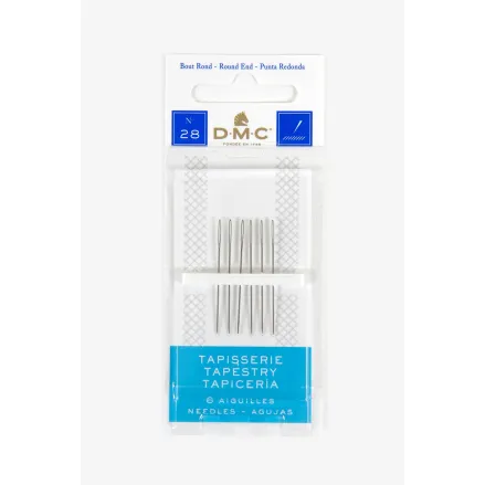 DMC Tapestry Needles 1767/9 – Size 28, Pack of 6