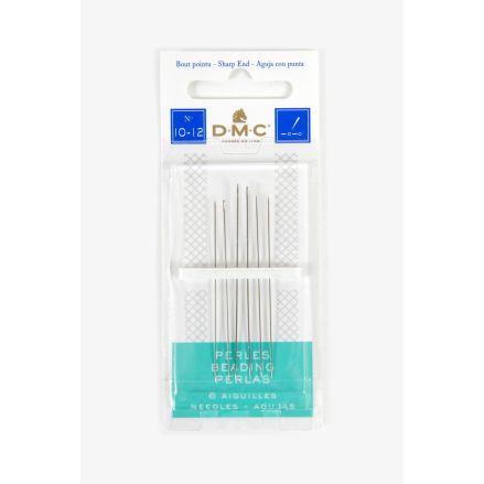 DMC Beading Needles 1764/1 – Sizes 10/12, 6 pcs