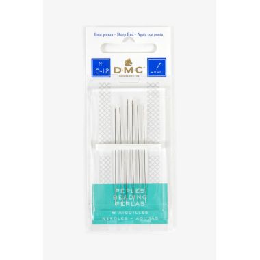 DMC Beading Needles 1764/1 – Sizes 10/12, 6 pcs