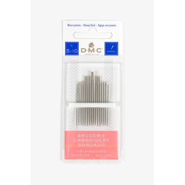 DMC Embroidery Needles 1765/3 – Sizes 5–10, 16 pcs