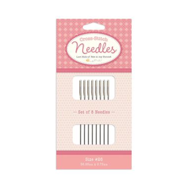 Lori Holt Cross Stitch Needles ST-34540 – Size 26, 8 pcs