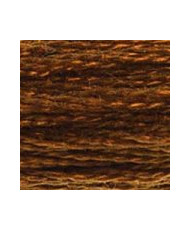 433 DMC Mouline Stranded cotton Medium Brown