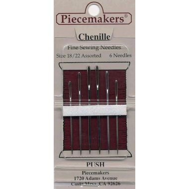 Piecemakers Chenille Needles 12-C18-22 – Sizes 18/22, 6 pcs