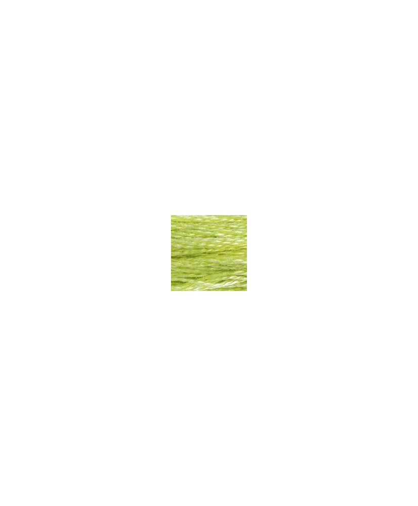 472 DMC Mouline Stranded cotton Ultra Light Avocado Green