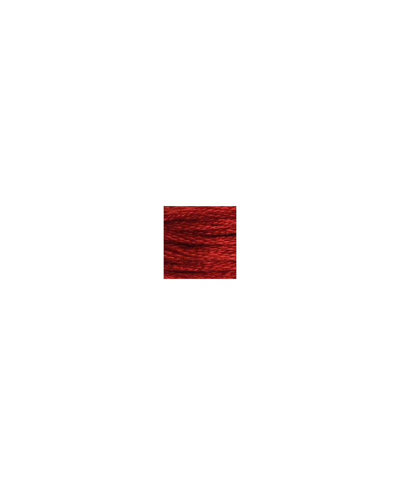 817 DMC Mouline Stranded cotton Very Dark Coral Red