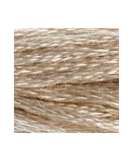 842 DMC Mouline Stranded cotton Very Light Beige Brown