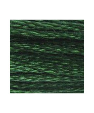895 DMC Mouline Stranded cotton Very Dark Hunter Green