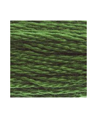 904 DMC Mouline Stranded cotton Very Dark Parrot Green