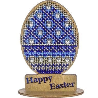 Wonderland Crafts Wooden Bead Embroidery Kit FLK-340 – Easter Egg – Happy Easter