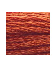 919 DMC Mouline Stranded cotton Red Copper