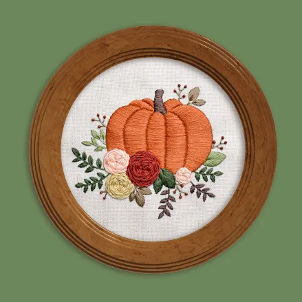 Kolorova Surface Embroidery Kit GL-3 – Autumn Motif