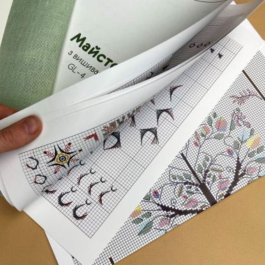 Kolorova Mixed-Technique Embroidery Kit GL-4 – Tree of Life