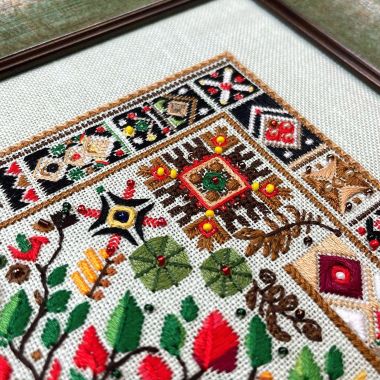 Kolorova Mixed-Technique Embroidery Kit GL-4 – Tree of Life