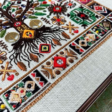 Kolorova Mixed-Technique Embroidery Kit GL-4 – Tree of Life