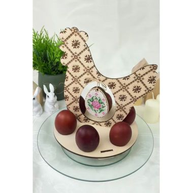 Kolorova Easter Egg Stand Bead Embroidery Kit DP-001 – Spring Blossom