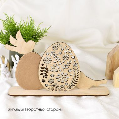 Kolorova Easter Standing Decoration Cross Stitch Kit DP-004 – Blooming Spring